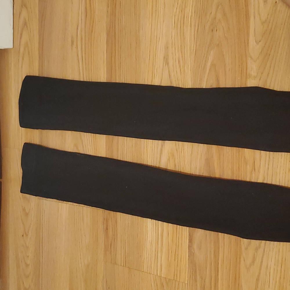 Knee long black socks♡